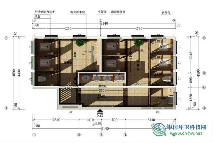 厕所革命案例｜漳州市人民广场移动公厕