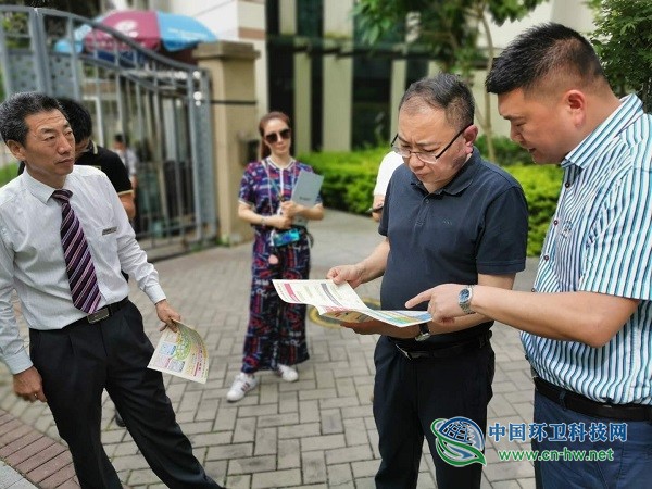 住建部城建司杨宏毅处长考察调研深圳垃圾分类及垃圾处理工作