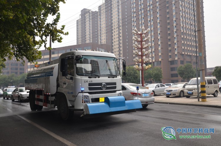 志在必胜 济源市城市环卫服务有限公司全力优化创园环境