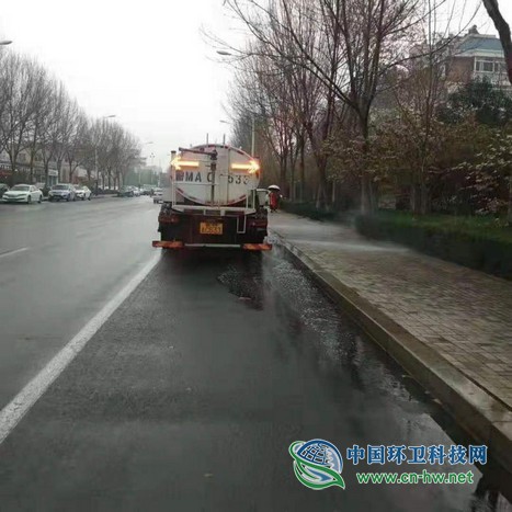 春沐风雨秋扫叶,夏战酷暑冬披雪——滨环人的“四季”之奋战落叶季