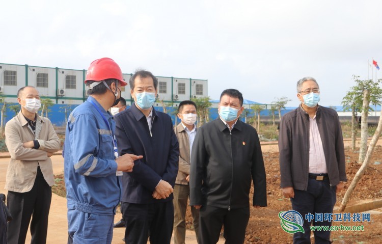 海南省副省长冯忠华调研海口生活垃圾焚烧发电厂三期 力争下周复工