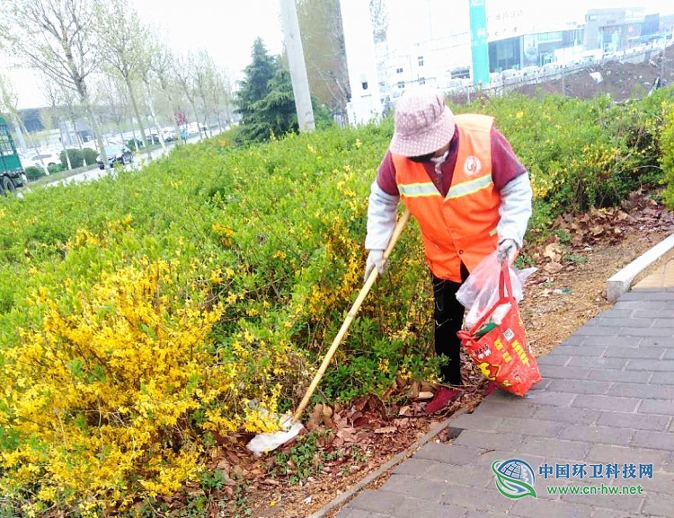 这个春天 寿光环卫集团与大风扛上了
