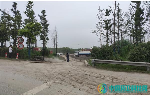 上海市废弃物管理处赴浦东新区开展建筑垃圾突击检查