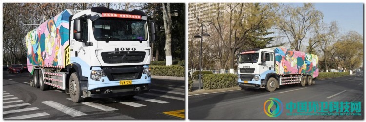 新型深度保洁车亮相济南街头，路面清洗过后可“席地而坐”