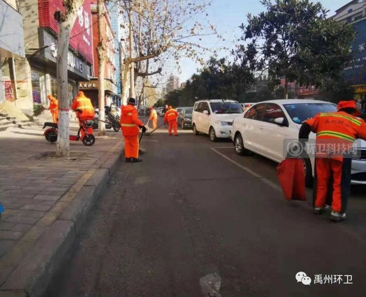 河南禹州环卫：数九寒冬大清洁，共同抗疫干劲足