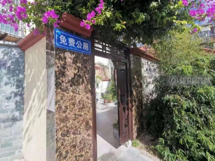 堪比私家花园！云南省个旧市花甲守厕人打造“最美公厕”