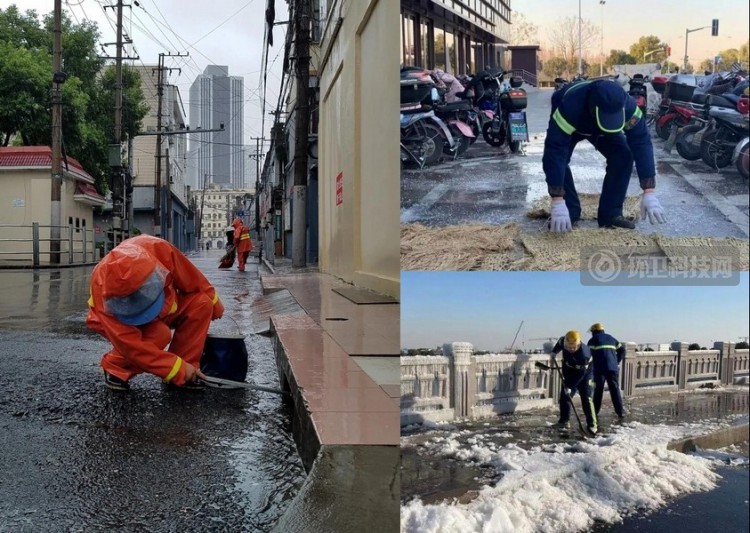 迎寒而上，守沪平安——记录寒潮下的环卫人