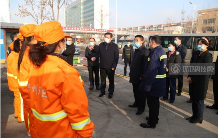 潞州市委书记孙大军慰问一线环卫工人