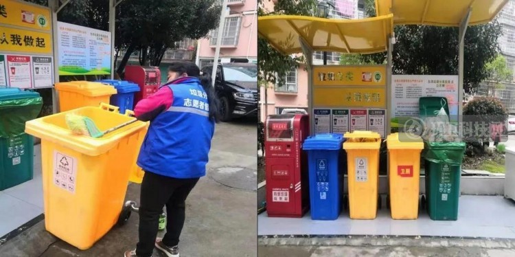 江西宜春：万家灯火迎新春，垃圾分类不打烊