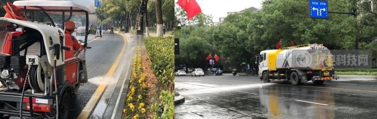 杭州又一新的打卡点！环卫专业设备加持“席地而坐”省府路