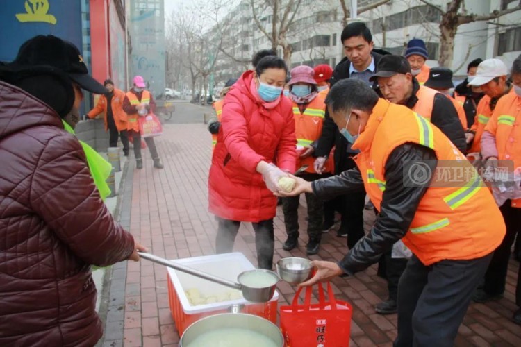 永城环卫工人爱心早餐配送中心开始运营