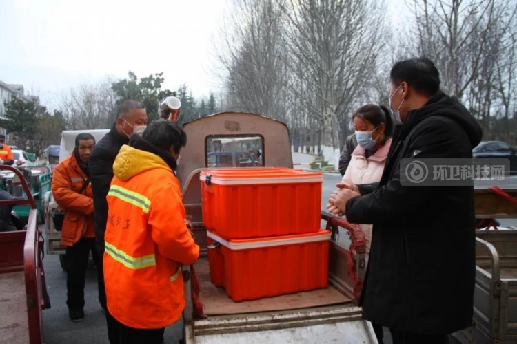 永城环卫工人爱心早餐配送中心开始运营