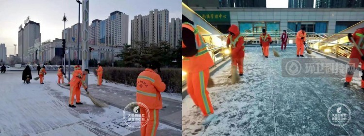 力保道路畅通！看山西大同环卫工人如何“硬核”除雪