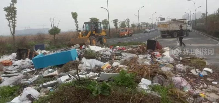 杭州钱塘新区：清理偷倒乱倒垃圾，创建整洁人居环境