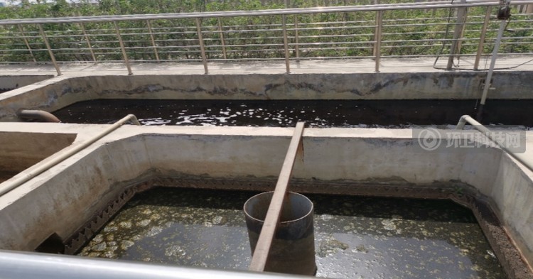 辉县垃圾填满场渗滤液生化处理池