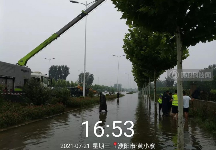 闻汛出击，风雨共渡！盈峰环境紧急驰援河南